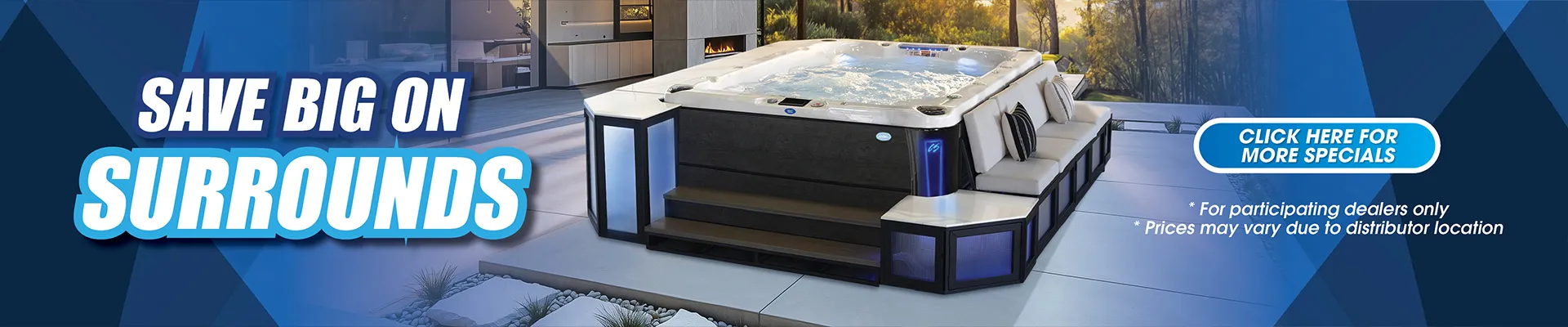 Calspas hot tub being used in a family setting - Bend