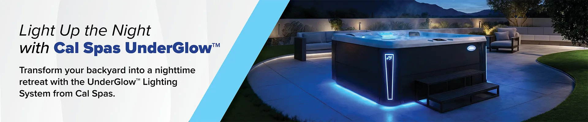 Calspas hot tub being used in a family setting - Bend